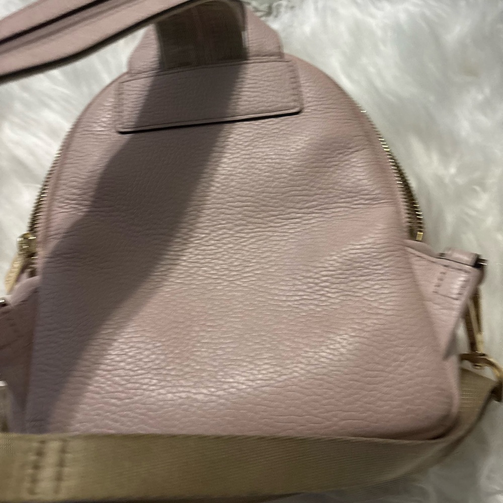 Michael Kors Blush Leather Backpack - Picture 2 of 11